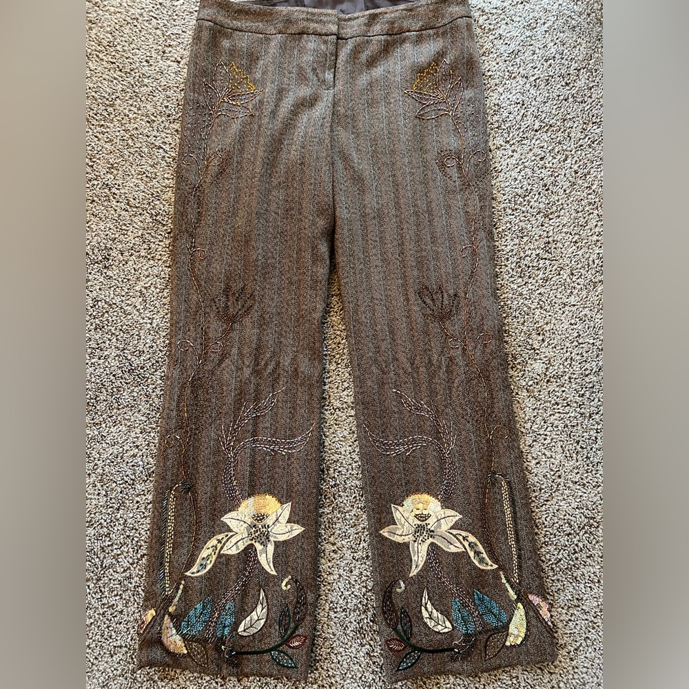 Gorgeous beaded trousers